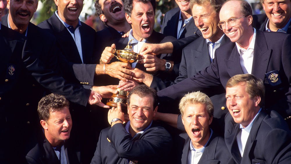 INTERVIEW: Bernard Gallacher and Sam Torrance reflect on Europe's 1995 Ryder Cup victory
